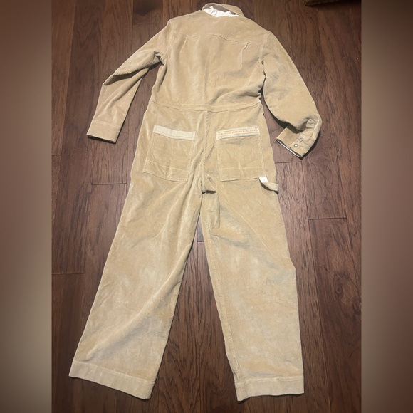 Stoic Corduroy Wide Leg Utility Jumpsuit - Picture 8 of 8